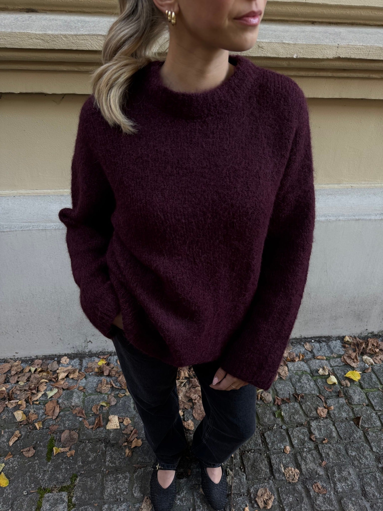 SLFGABRIELLA Pullover - Fig